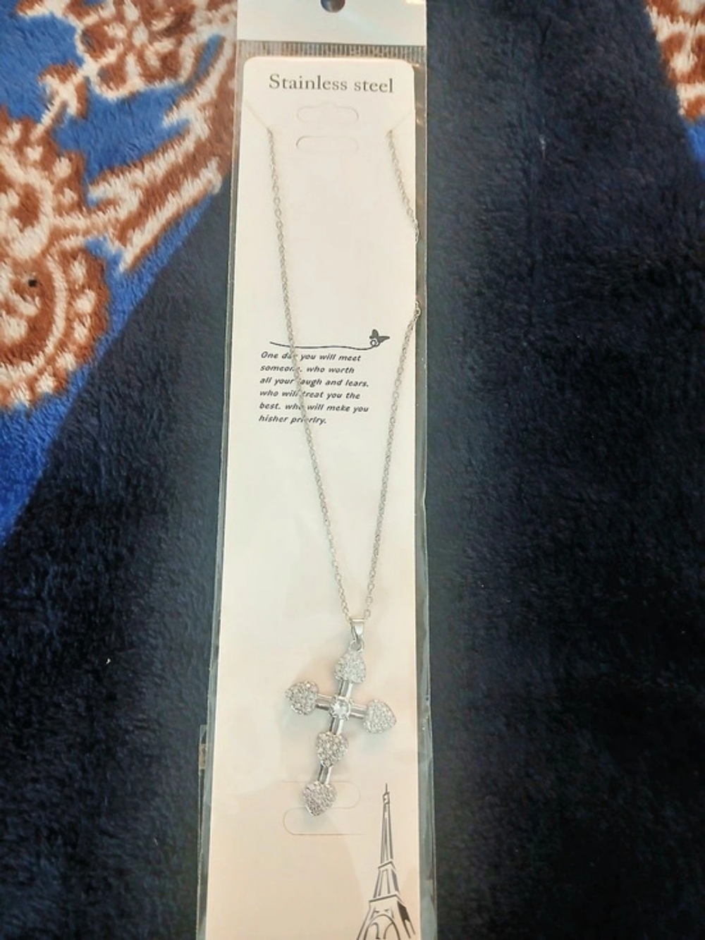 Stainless Steel Cross Necklace
